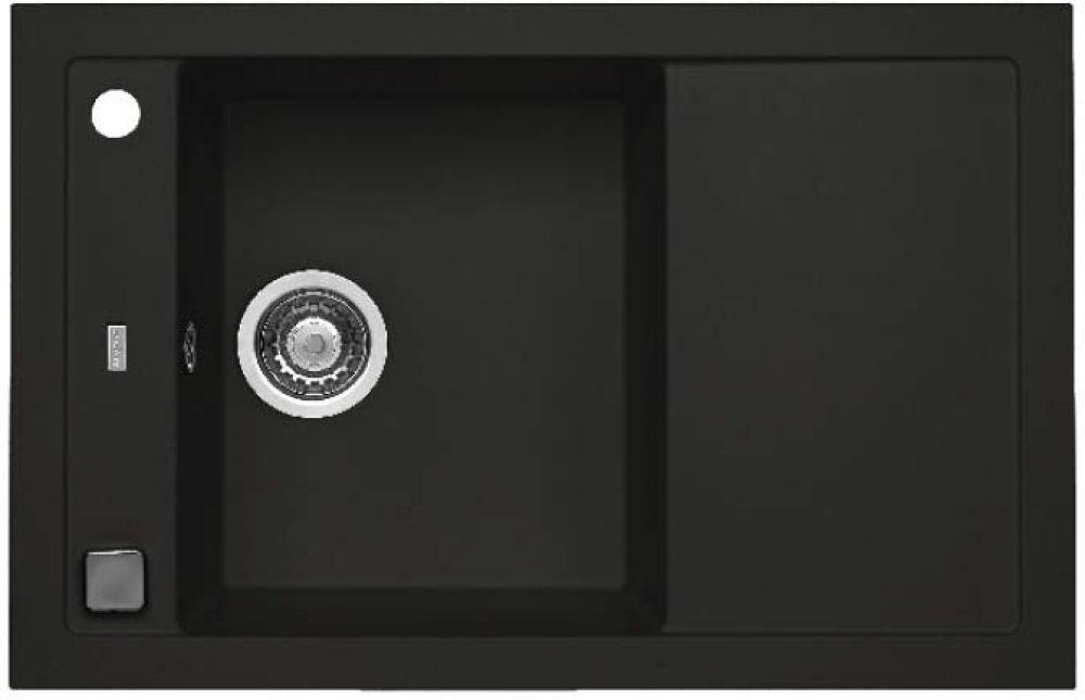 Кухонная мойка Alveus FORMIC 30 GRANITAL+ DEEP BLACK-G90 760X500 (1149135) — ракурс 1 из 3