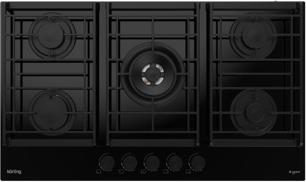 Газовая варочная панель Körting HGG 9955 CTN — ракурс 1 из 2