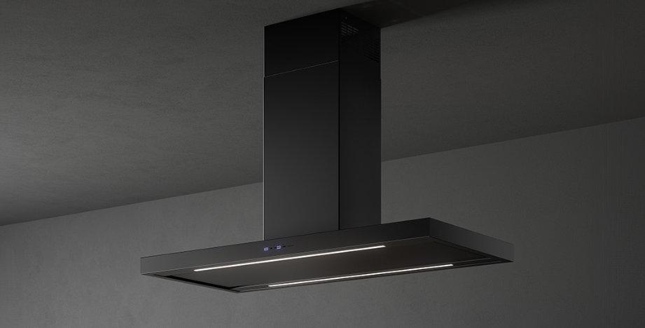 Островная вытяжка Falmec PLANE ISOLA BLACK 120 (PLUS) — ракурс 1 из 2