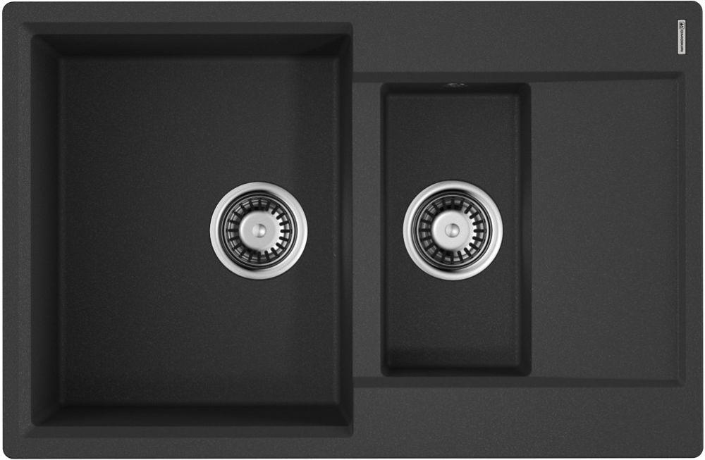 Кухонная мойка Omoikiri Daisen 78-2T-BL (4993535) — ракурс 1 из 2