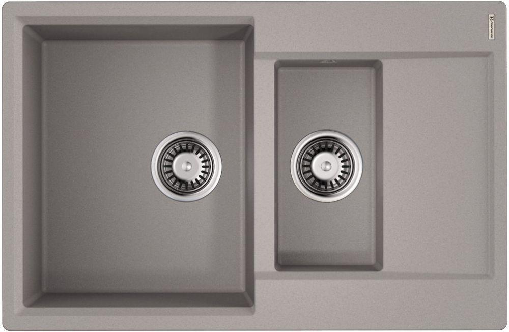 Кухонная мойка Omoikiri Daisen 78-2T-GR (4993585) — ракурс 1 из 2