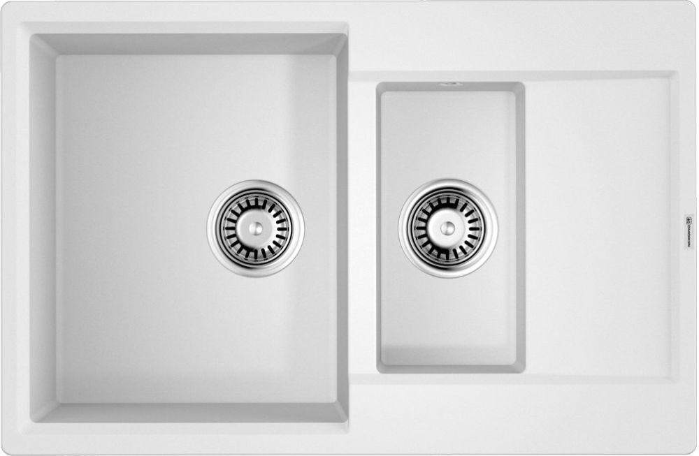 Кухонная мойка Omoikiri Daisen 78-2T-WH (4993530) — ракурс 1 из 2