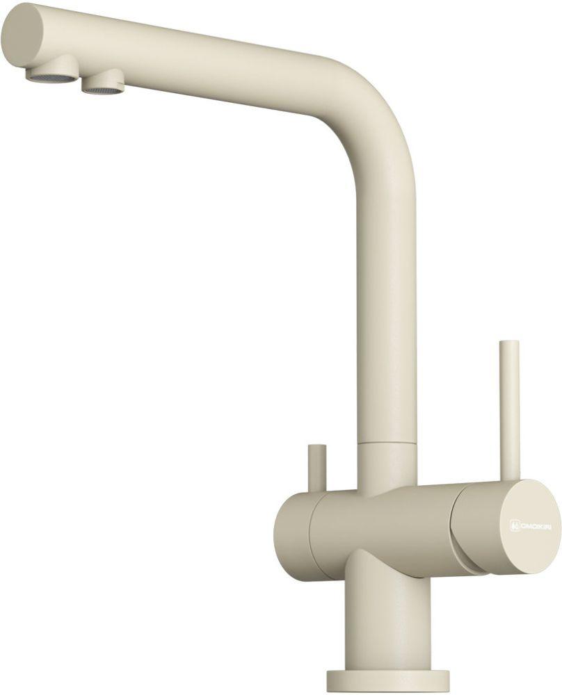 Смеситель для кухни Omoikiri NAGANO BE-P (4974044) — ракурс 1 из 2