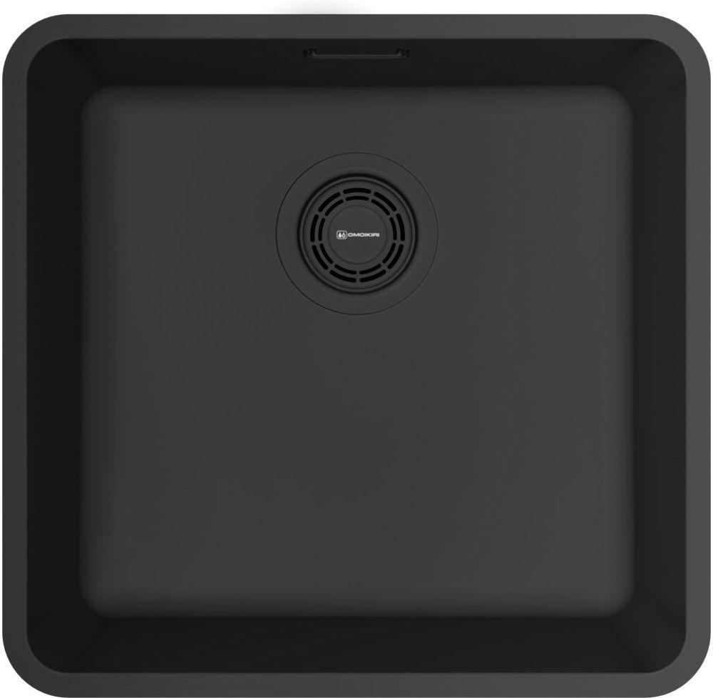 Кухонная мойка Omoikiri Omi 43-U/I ULTRA GB (4997420 графит) — ракурс 1 из 2
