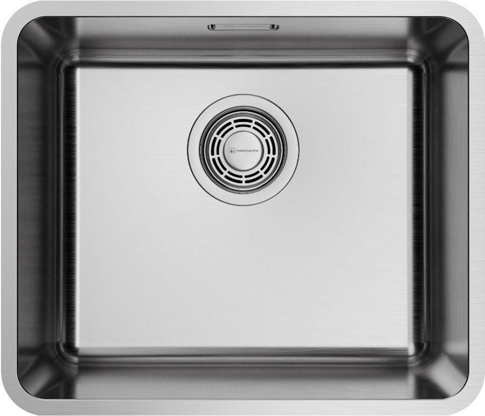 Кухонная мойка Omoikiri Omi 43-U/I-IN Ultra Mini (4997402) — ракурс 1 из 2