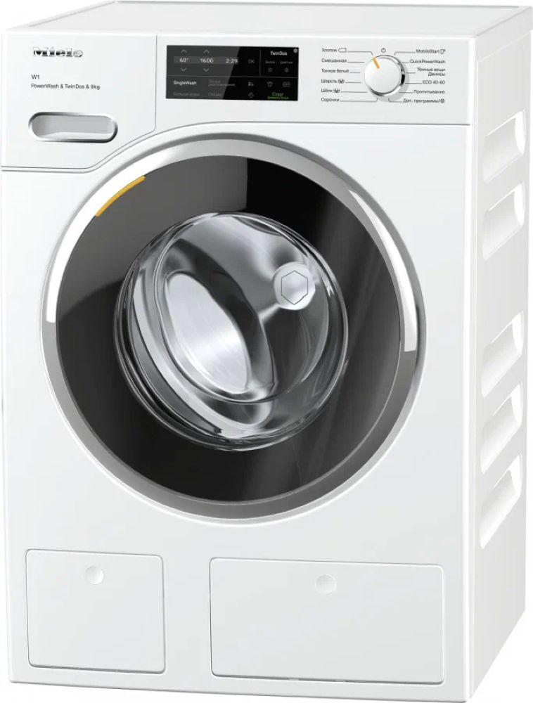 Полноразмерная стиральная машина Miele WWI 860 WPS White Edition — ракурс 1 из 4