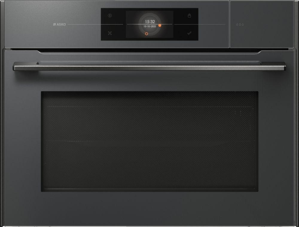 Компактный духовой шкаф с микроволновкой Asko OCSM 8478GG — ракурс 1 из 10