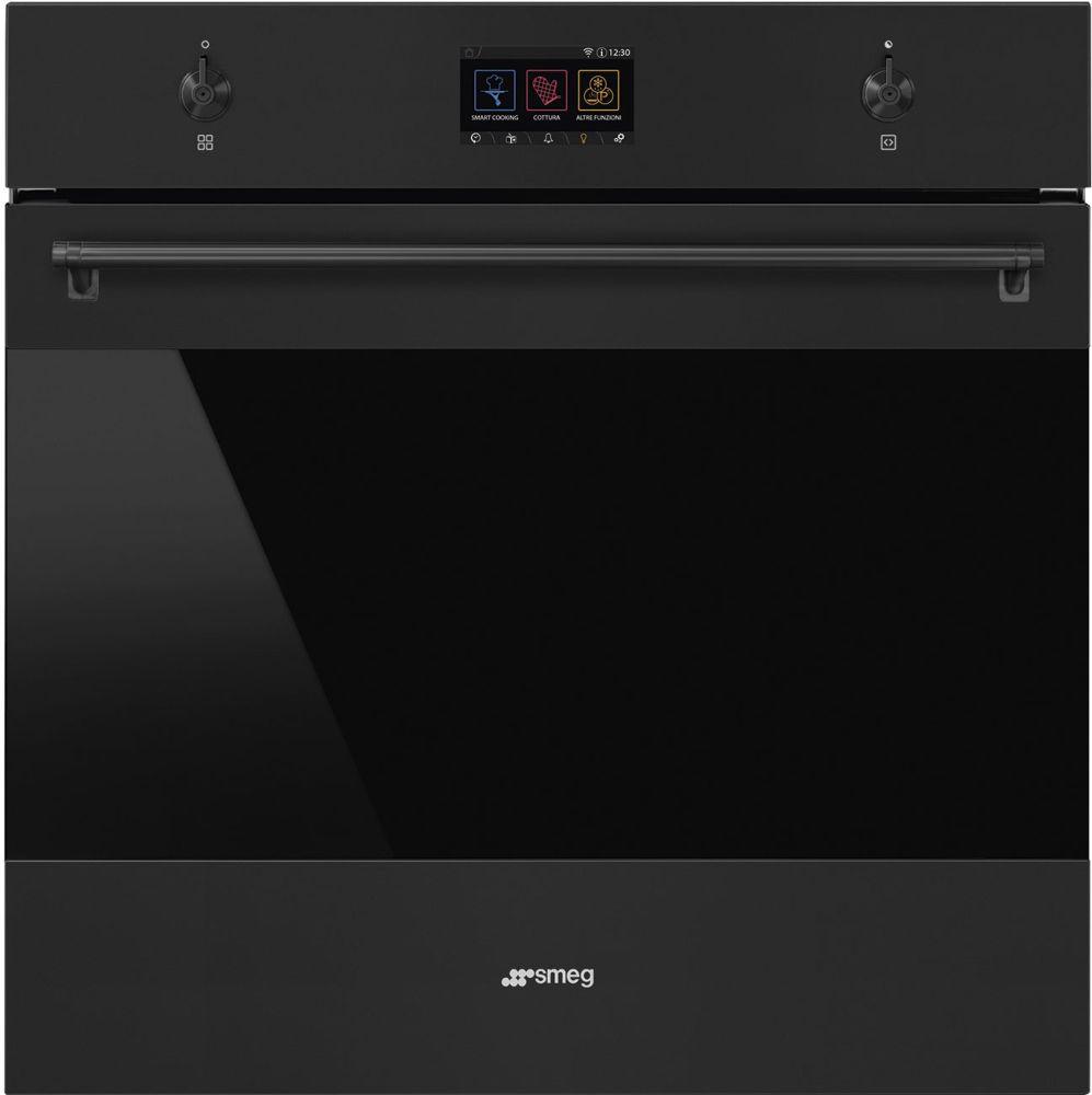 Духовой шкаф с пароваркой и микроволновкой Smeg SO 6303APN — ракурс 1 из 2
