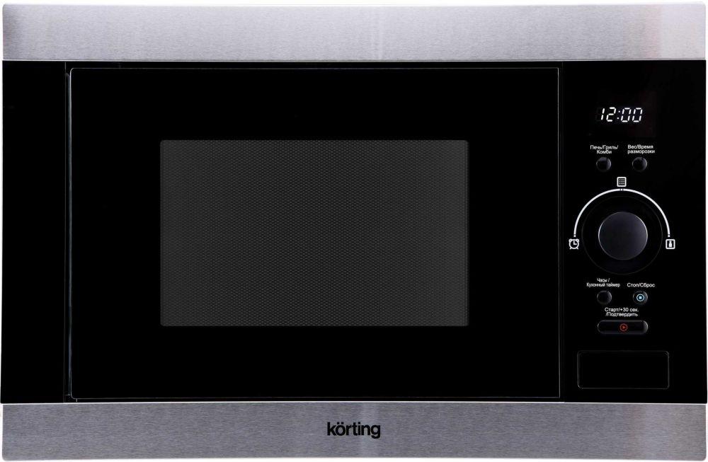 Встраиваемая микроволновая печь Körting KMI 825 XN — ракурс 1 из 2