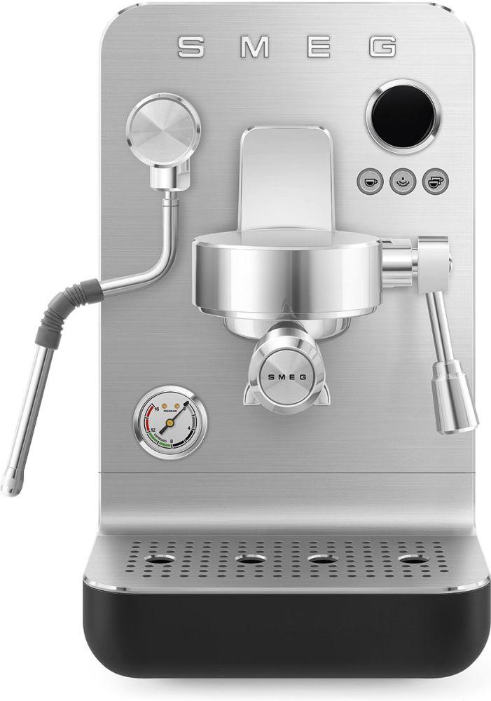 Рожковая кофеварка Smeg EMC 02BLMEU — ракурс 1 из 10