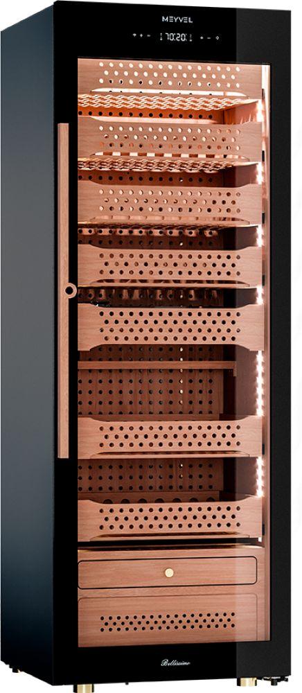 Сигарный шкаф Meyvel MC-272BK (PRO) — ракурс 1 из 6