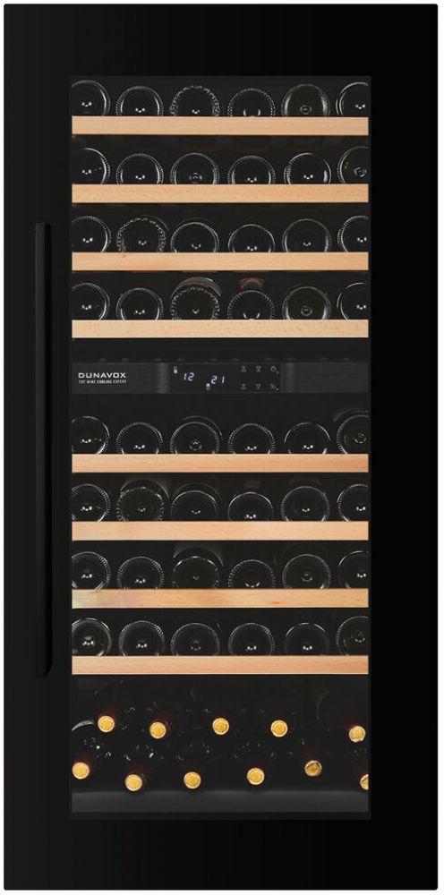 Встраиваемый винный шкаф Dunavox DXJ-65.154DB — ракурс 1 из 5