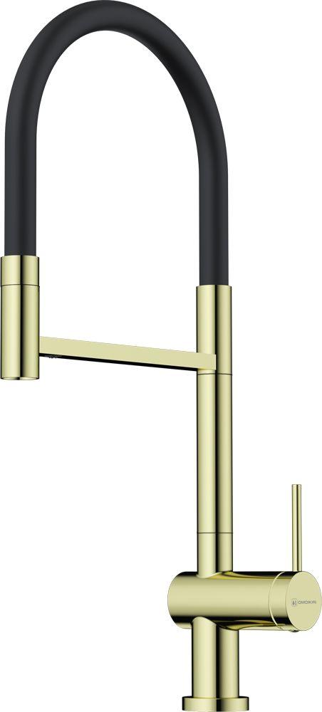 Смеситель для кухни Omoikiri Kanto-2 Plus-SB LG-BL — ракурс 1 из 4