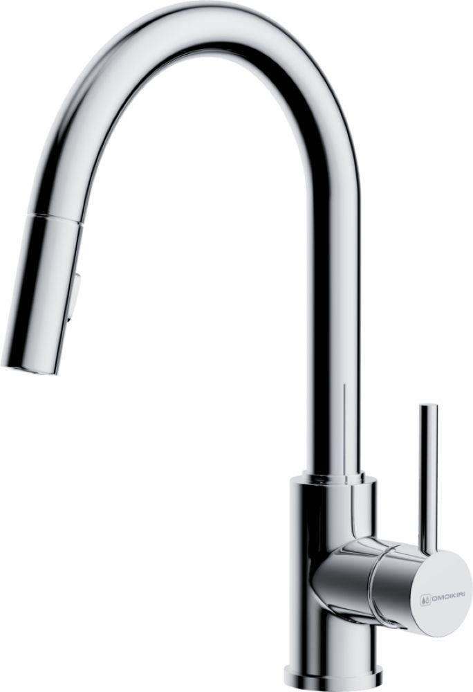 Смеситель для кухни Omoikiri Shinagawa-SB-C — ракурс 1 из 4
