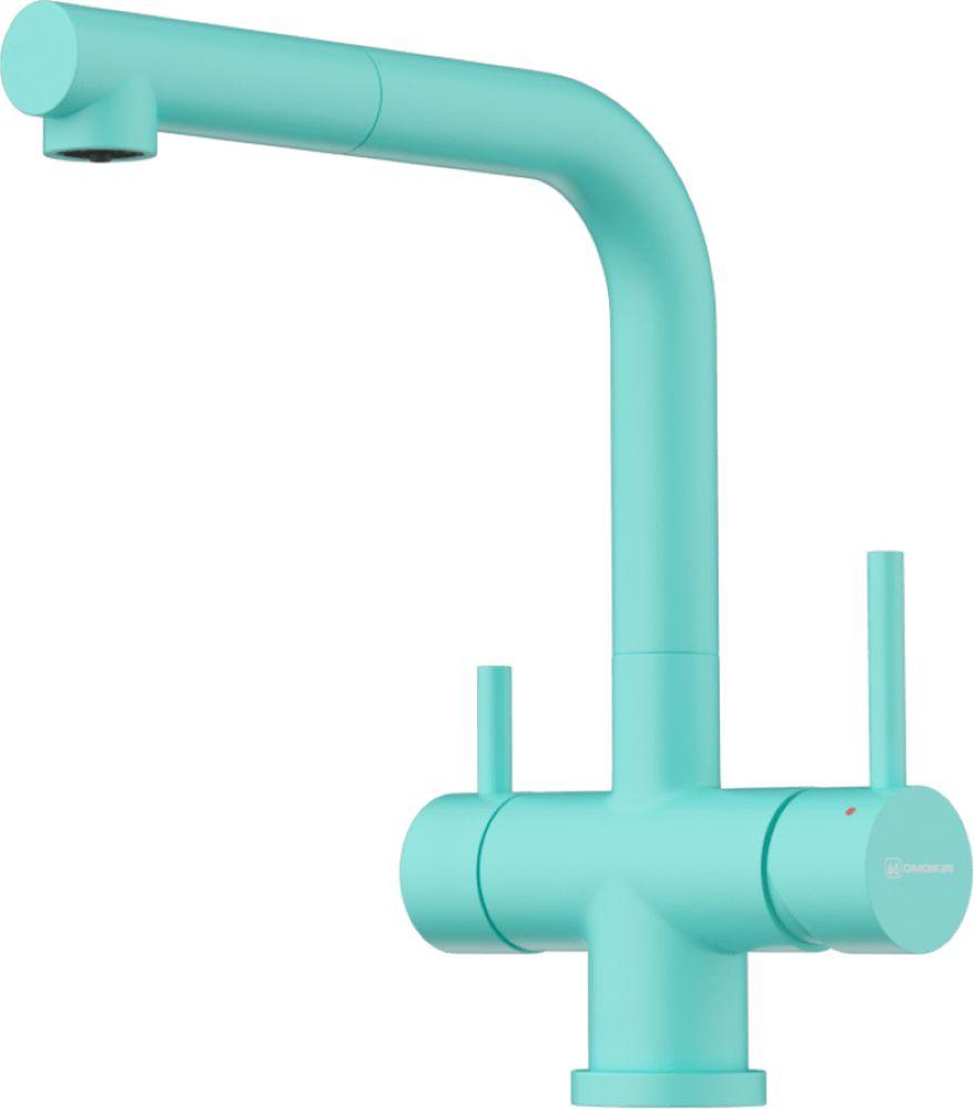 Смеситель для кухни Omoikiri Takamatsu-S-AZ — ракурс 1 из 4