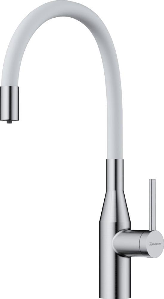 Смеситель для кухни Omoikiri Yatomi-2-Plus BN-WH — ракурс 1 из 4