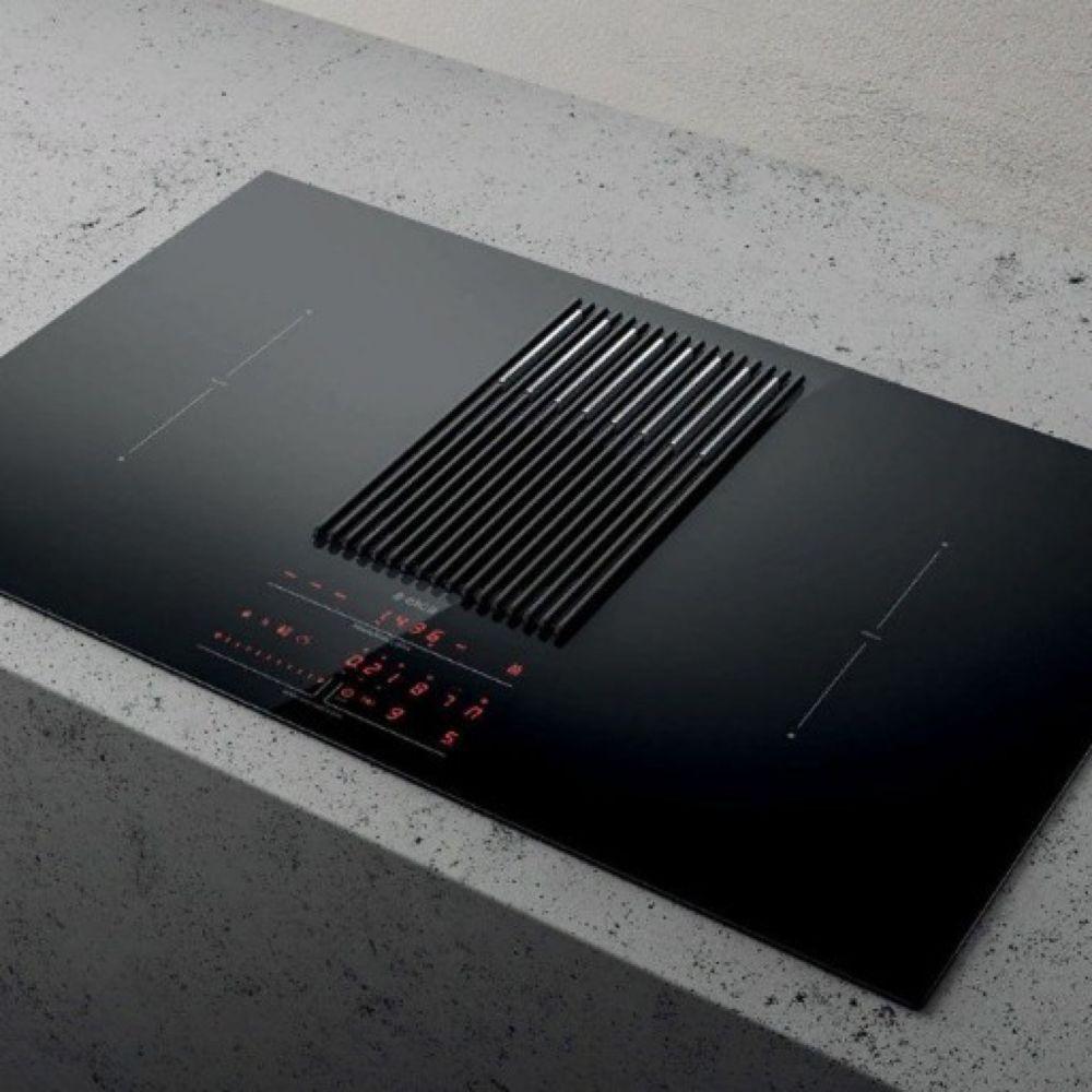 Варочная панель с вытяжкой Elica NIKOLATESLA LIBRA EVO BL/A/83 — ракурс 1 из 7