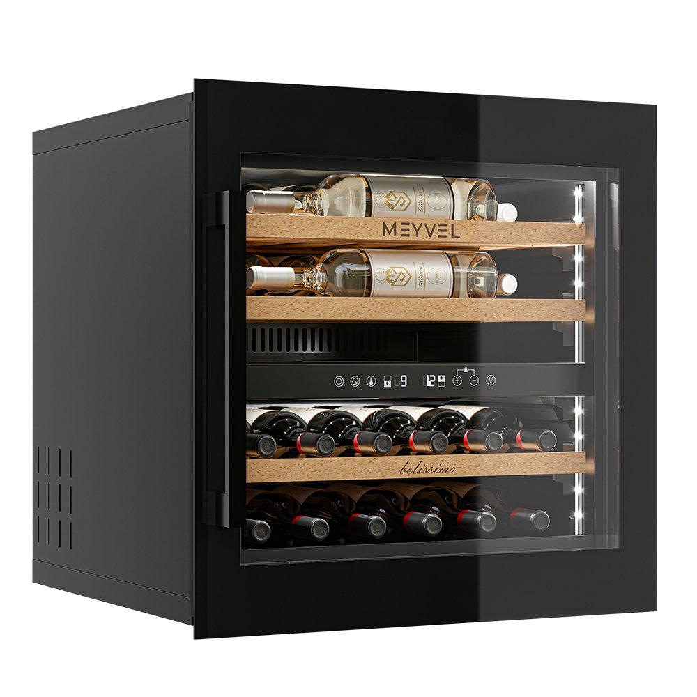 Встраиваемый винный шкаф Meyvel MV 26PRO-KBB2 — ракурс 1 из 2