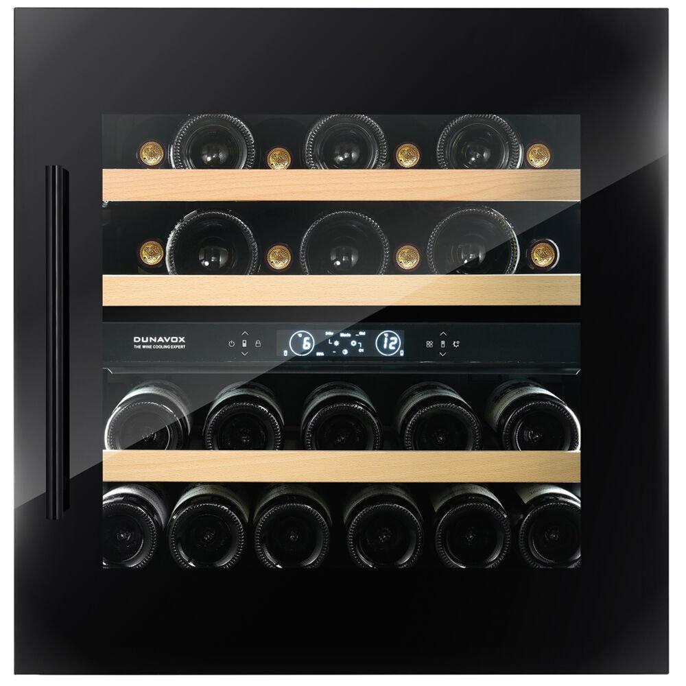 Встраиваемый винный шкаф Dunavox DVS-25.65DB