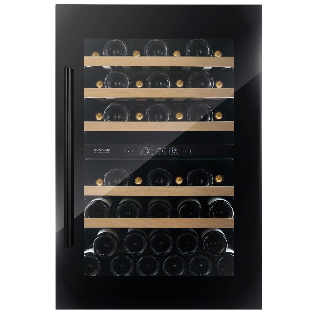 Встраиваемый винный шкаф Dunavox DVS-44.120DB — ракурс 1 из 3