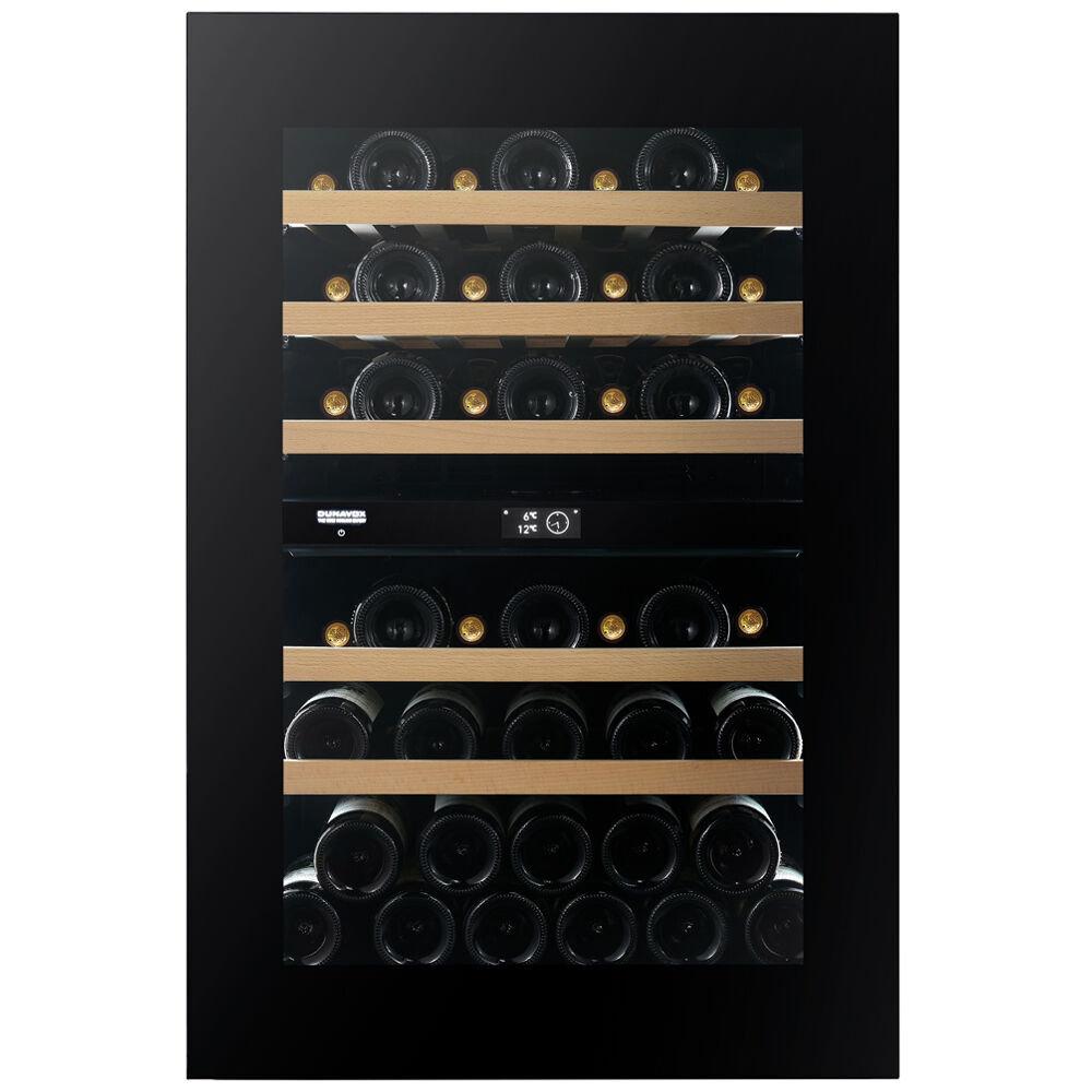 Встраиваемый винный шкаф Dunavox DVN-44.120DB.TO