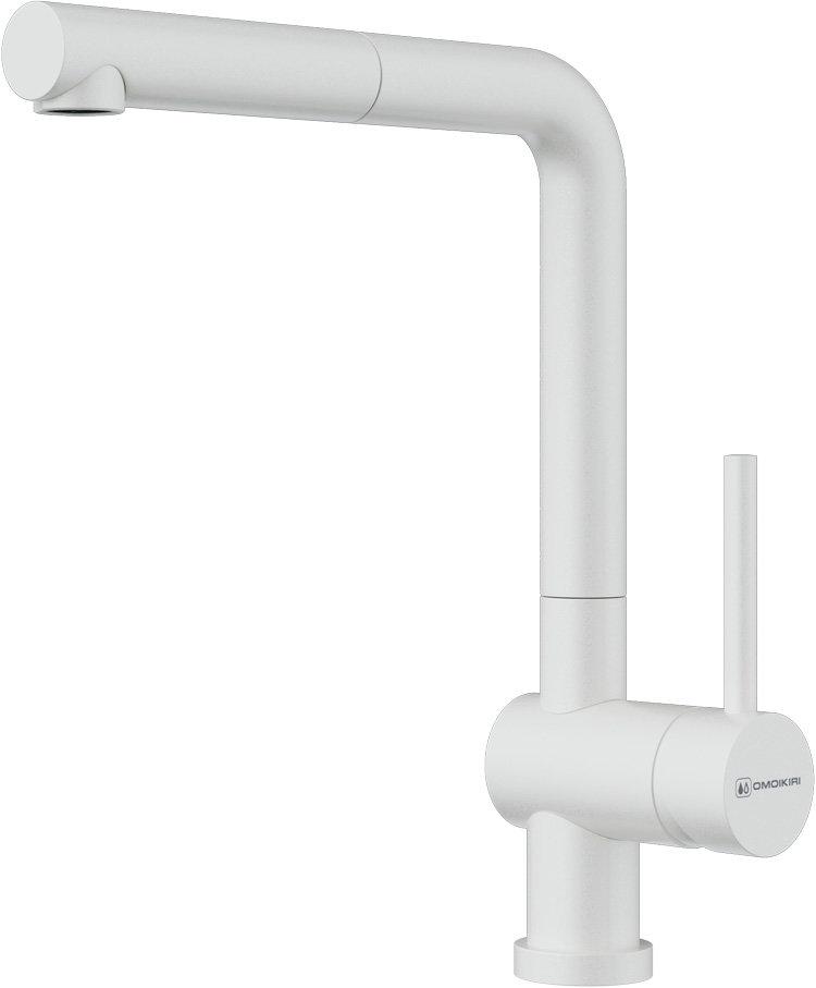 Смеситель для кухни Omoikiri Akashi-S-WH (4994572) — ракурс 1 из 2
