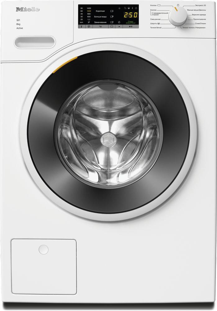 Полноразмерная стиральная машина Miele WWA 120WCS White Edition — ракурс 1 из 9