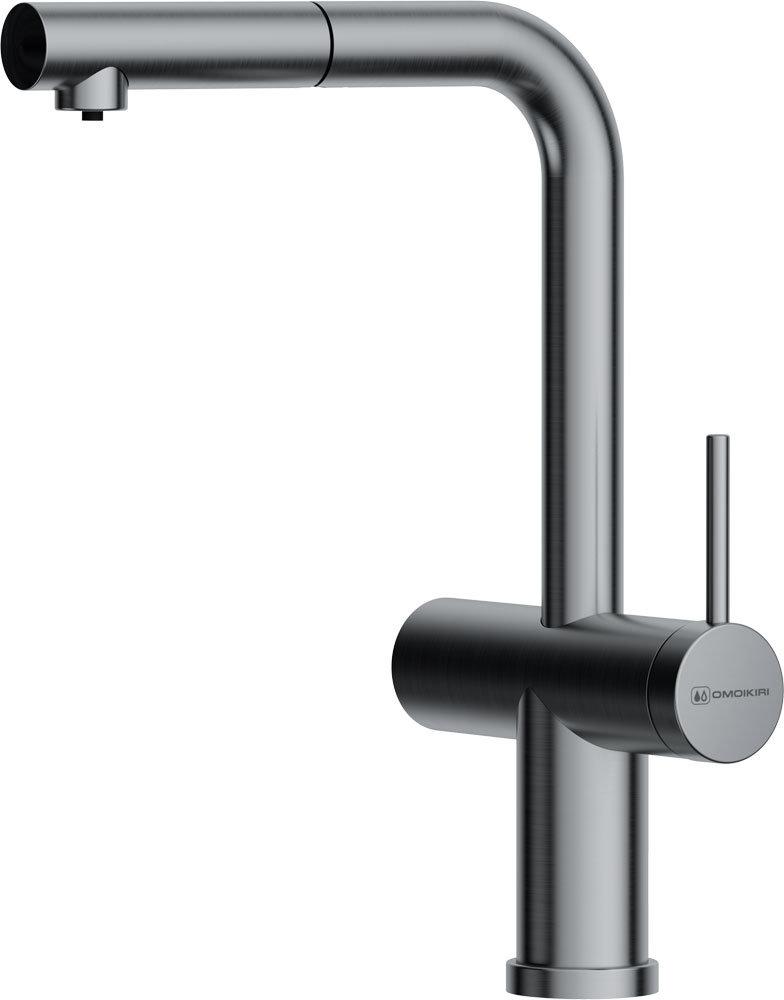 Смеситель для кухни Omoikiri Karatsu-S-BN (4994589) — ракурс 1 из 2