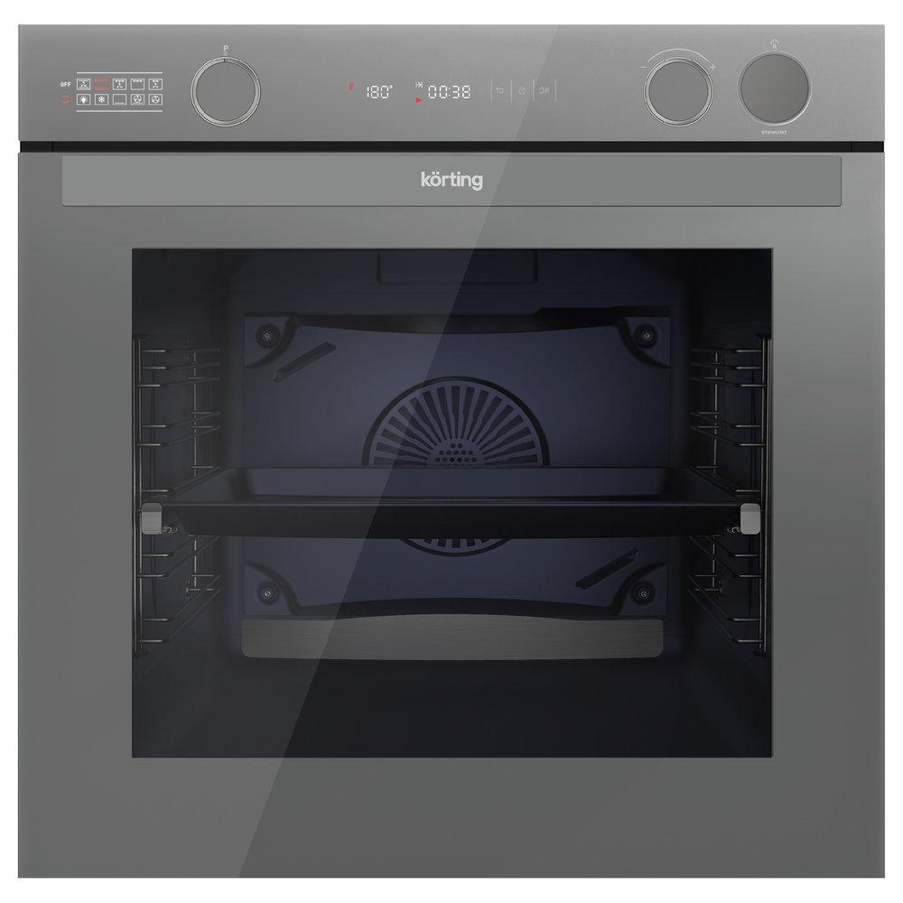 Электрический духовой шкаф Körting OKB 61061 SQGGr — ракурс 1 из 2