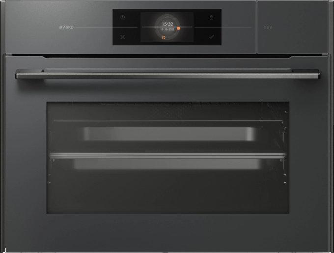 Компактный духовой шкаф с пароваркой Asko OCS 8478GG — ракурс 1 из 4