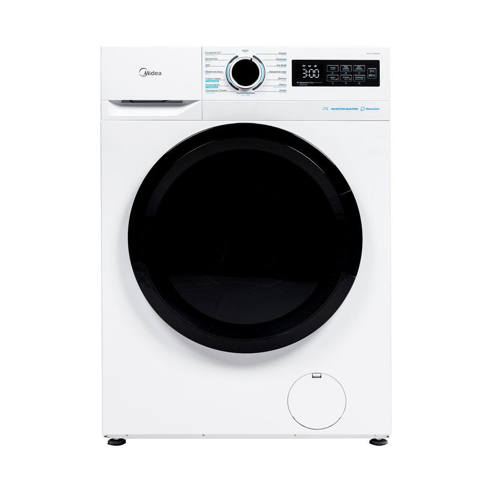 Стиральная машина Midea MF 11712BS40/W — ракурс 1 из 4